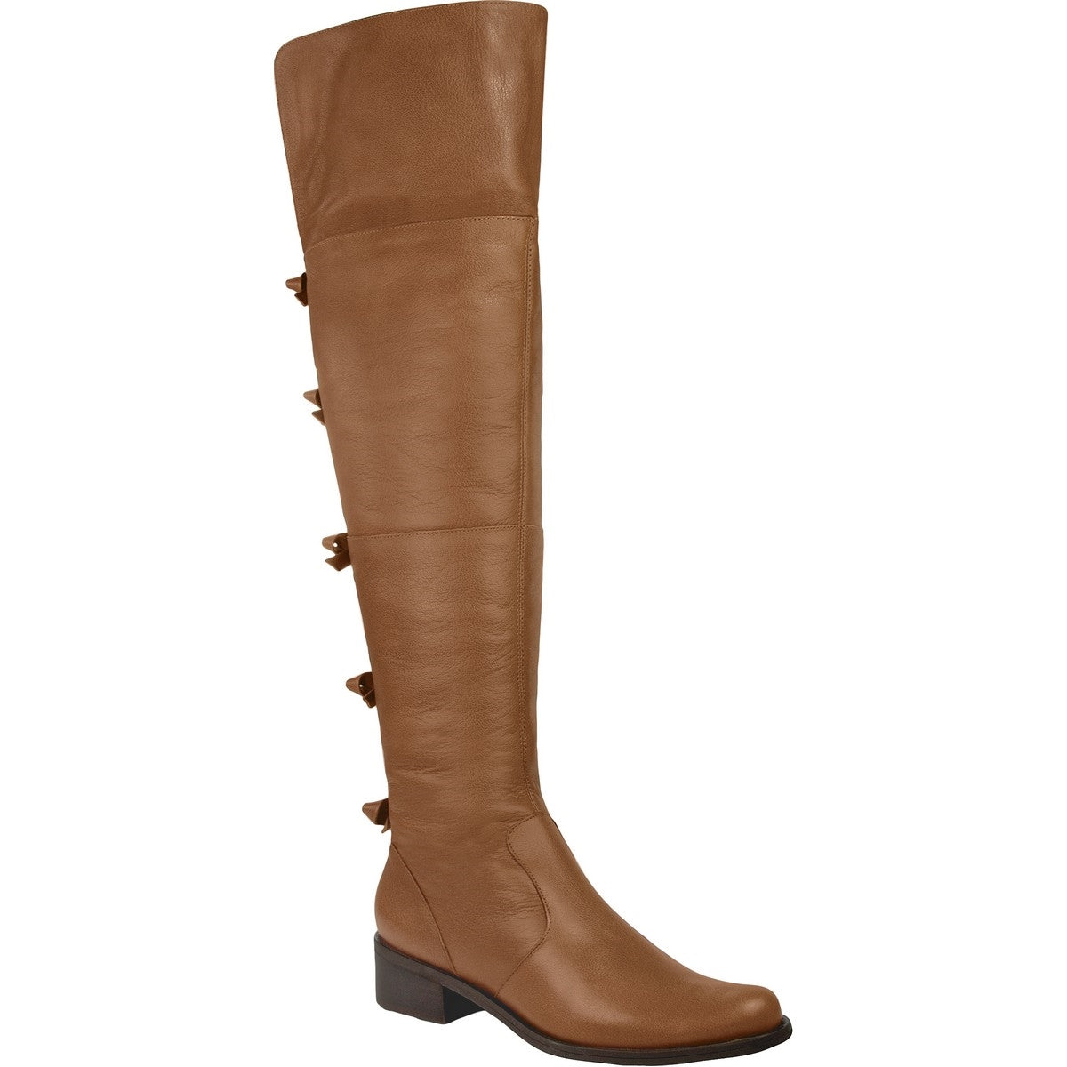 BOTA OVER THE KNEE COURO MONTENAPOLEONE AMBAR