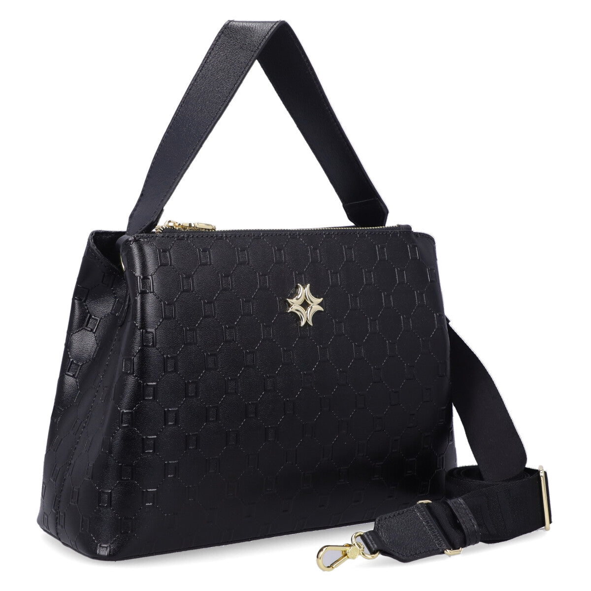 BOLSA TOTE GRANDE LUX PRETO