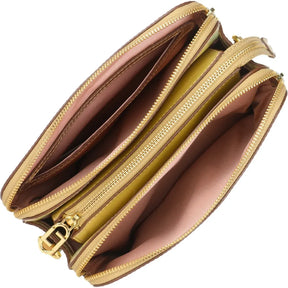 BOLSA BELLA TIRACOLO MÉDIA - Amêndoa